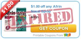 $1.00 off any Afrin Nasal Spray