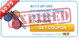 $0.75 off ONE COVERGIRL Flamed Out™ Shadow