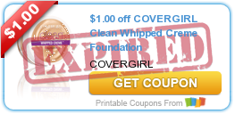 $1.00 off COVERGIRL Clean Whipped Creme Foundation