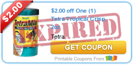 $2.00 off One (1) Tetra Tropical Crisp, 2oz