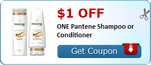 $1.00 off ONE Pantene Shampoo or Conditioner