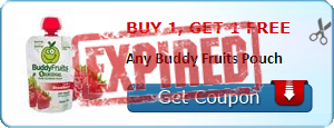 Buy 1, Get 1 Free Any Buddy Fruits Pouch