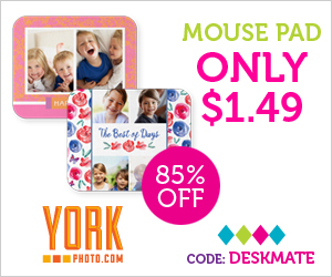Custom Photo Mousepad – Just $1.49 – Save $8.50!