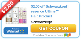 $2.00 off Schwarzkopf essence Ultime™ Hair Product